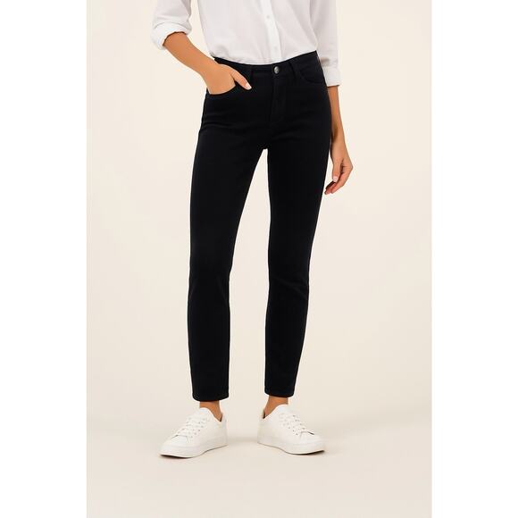 NWT KUT From The Kloth Womens Pants Sz 4 Black Diana Skinny Corduroy Jeans - Picture 1 of 10